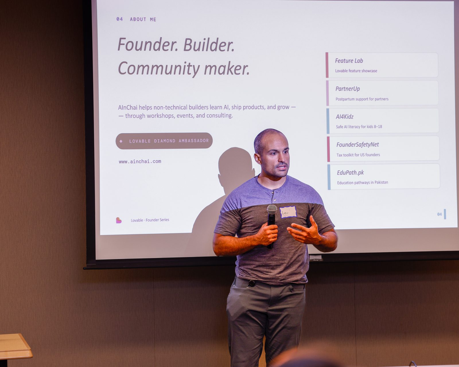 Founder. Builder. Community maker.